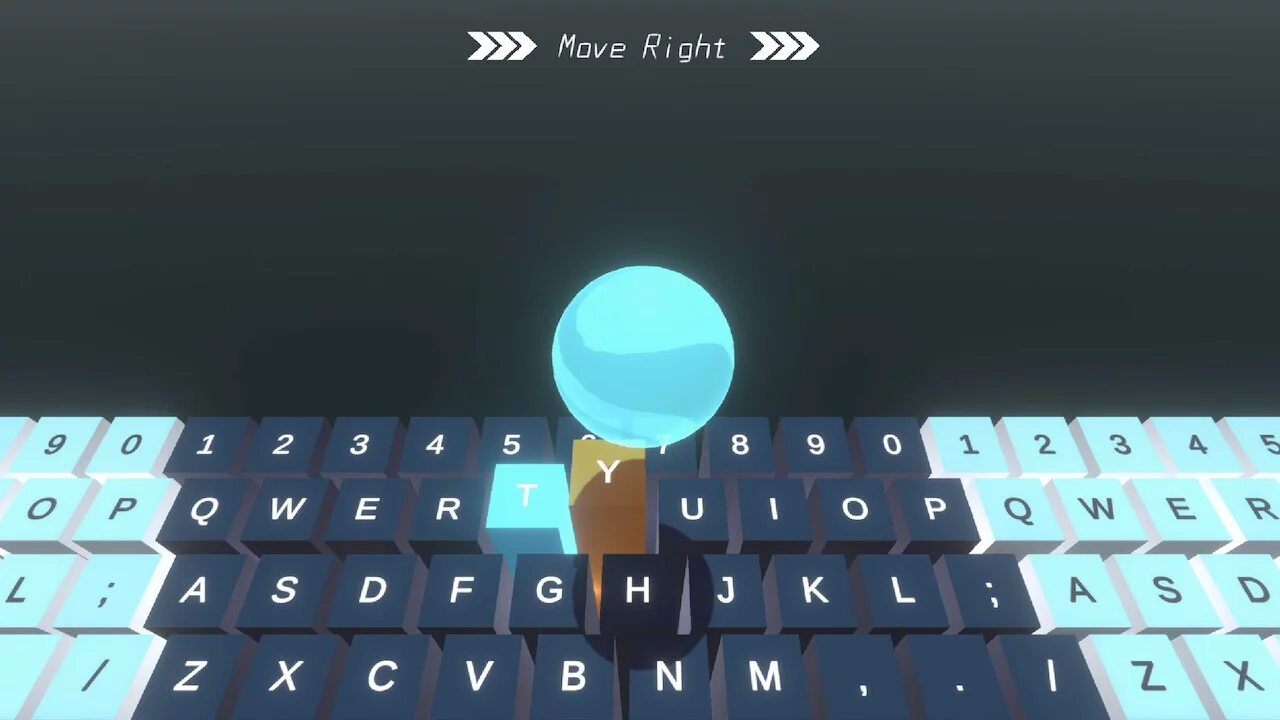 Изображение игры: On the Keyboard