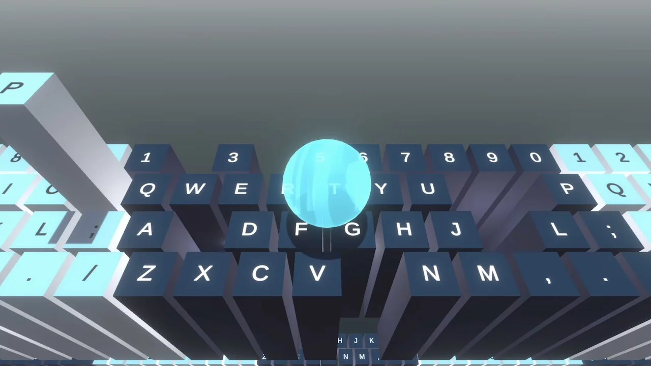 Изображение игры: On the Keyboard