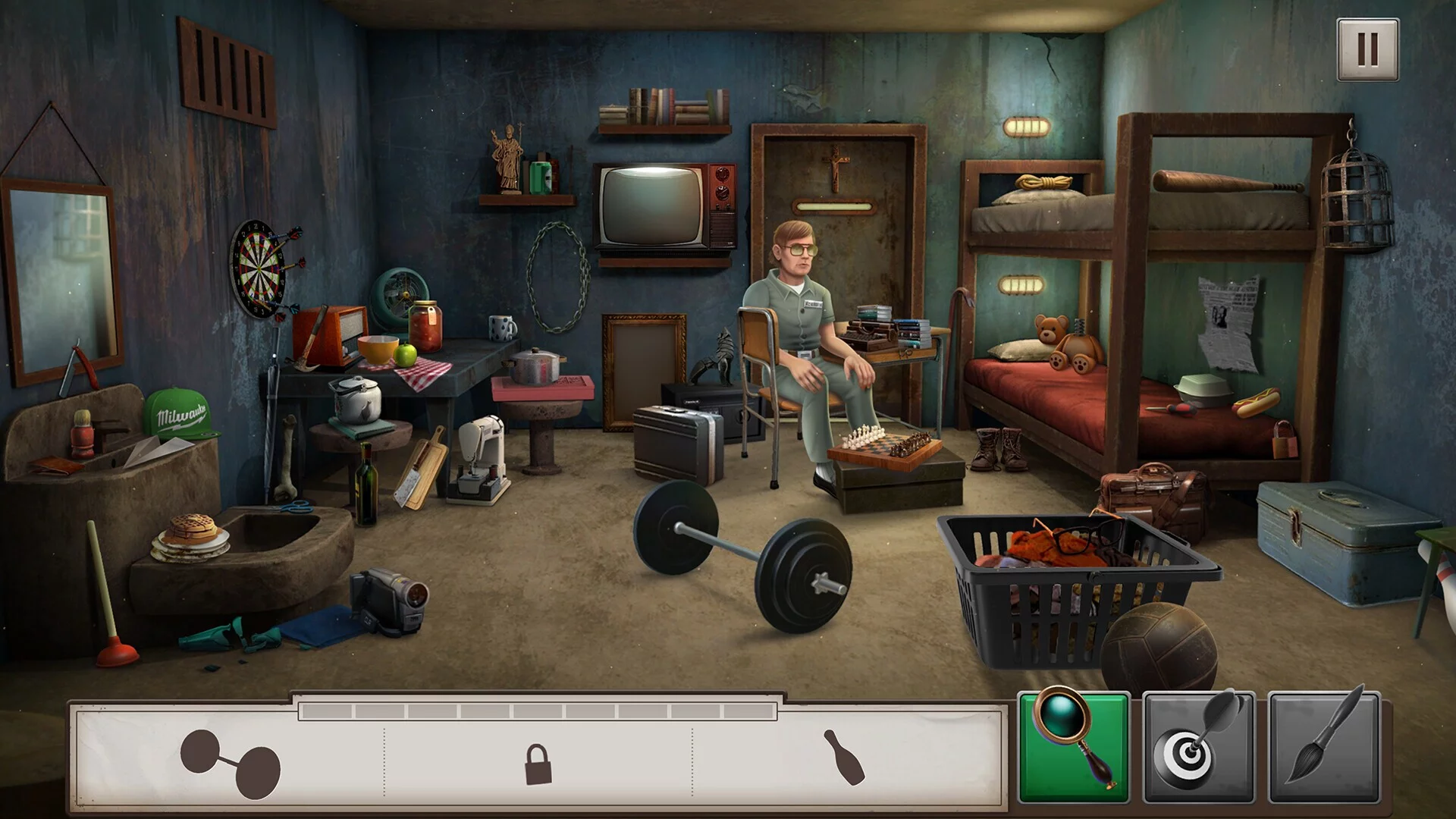 Изображение игры: Hidden Object: Prison Diaries