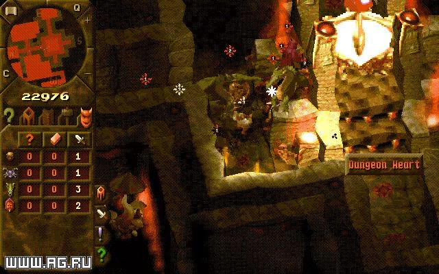 Изображение игры: Dungeon Keeper: The Deeper Dungeons