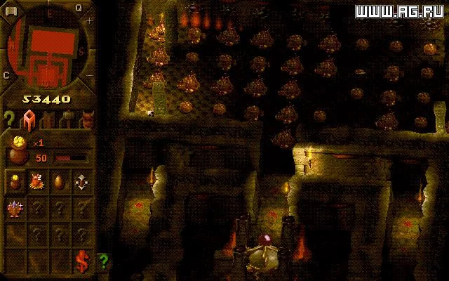 Изображение игры: Dungeon Keeper: The Deeper Dungeons
