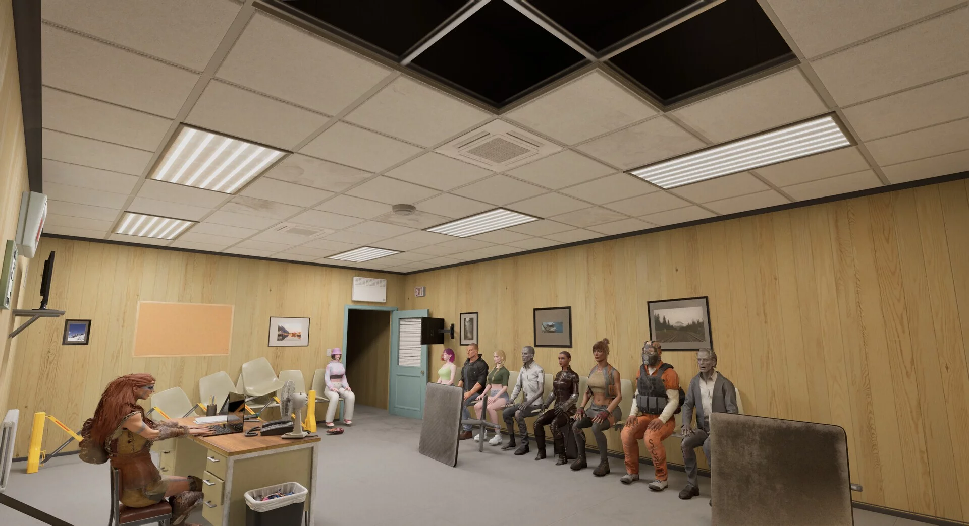 Изображение игры: The Waiting Room - An Existential Simulation