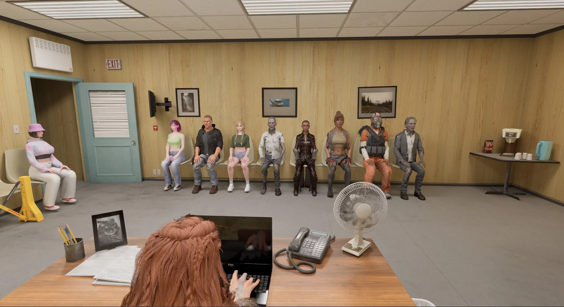 Изображение игры: The Waiting Room - An Existential Simulation