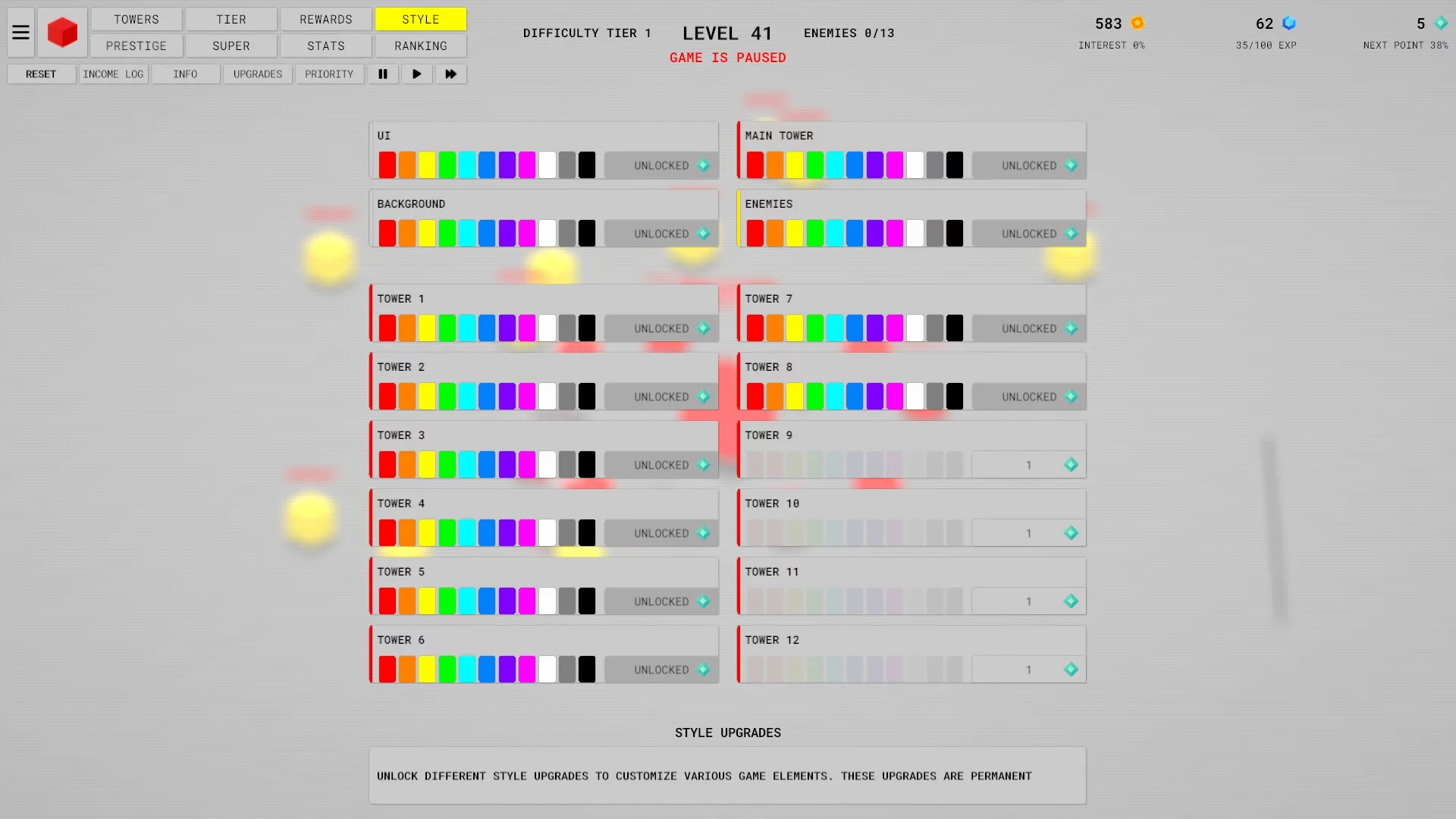 Изображение игры: Idle Towers