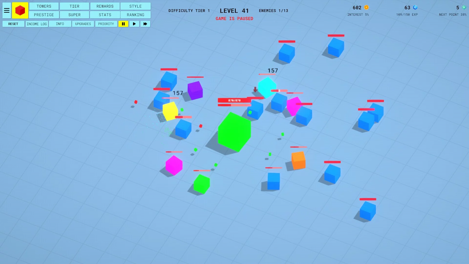 Изображение игры: Idle Towers