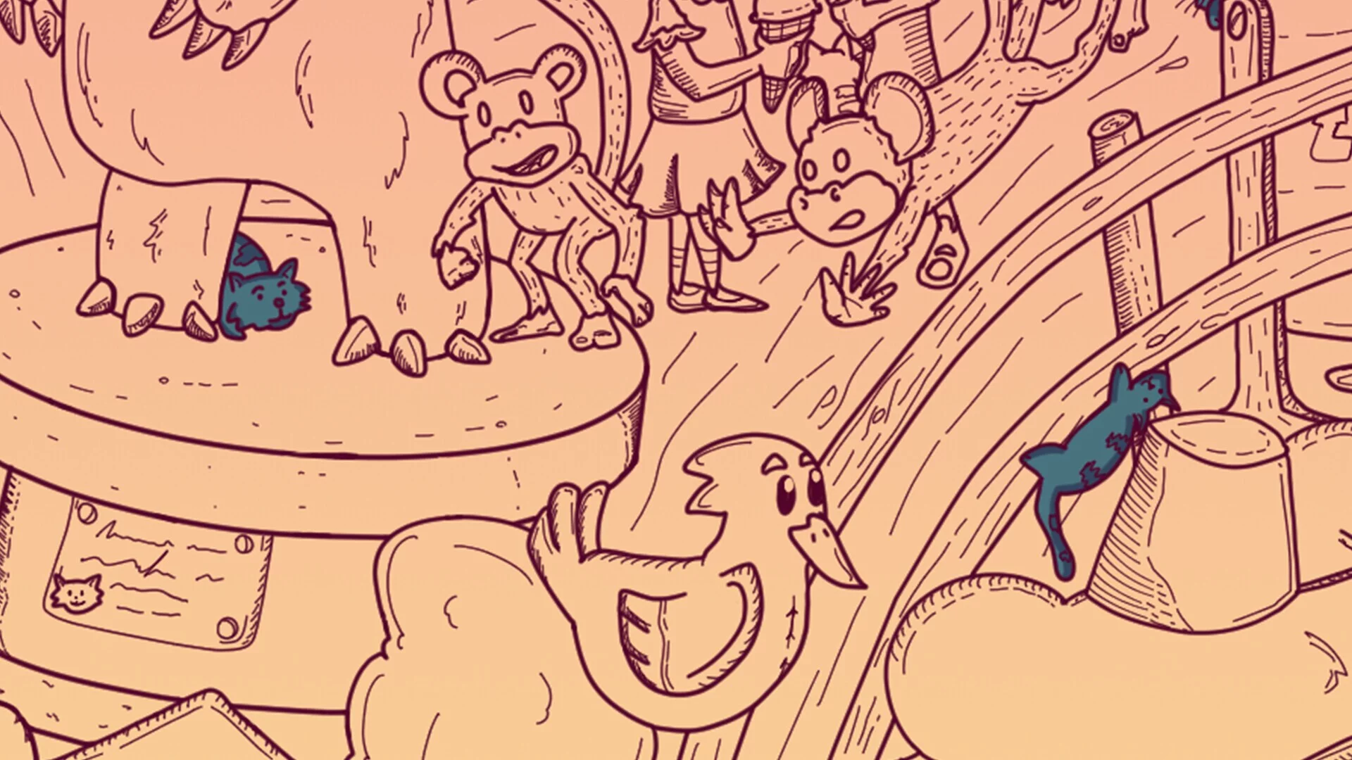 Изображение игры: Hidden Cats - Zoo