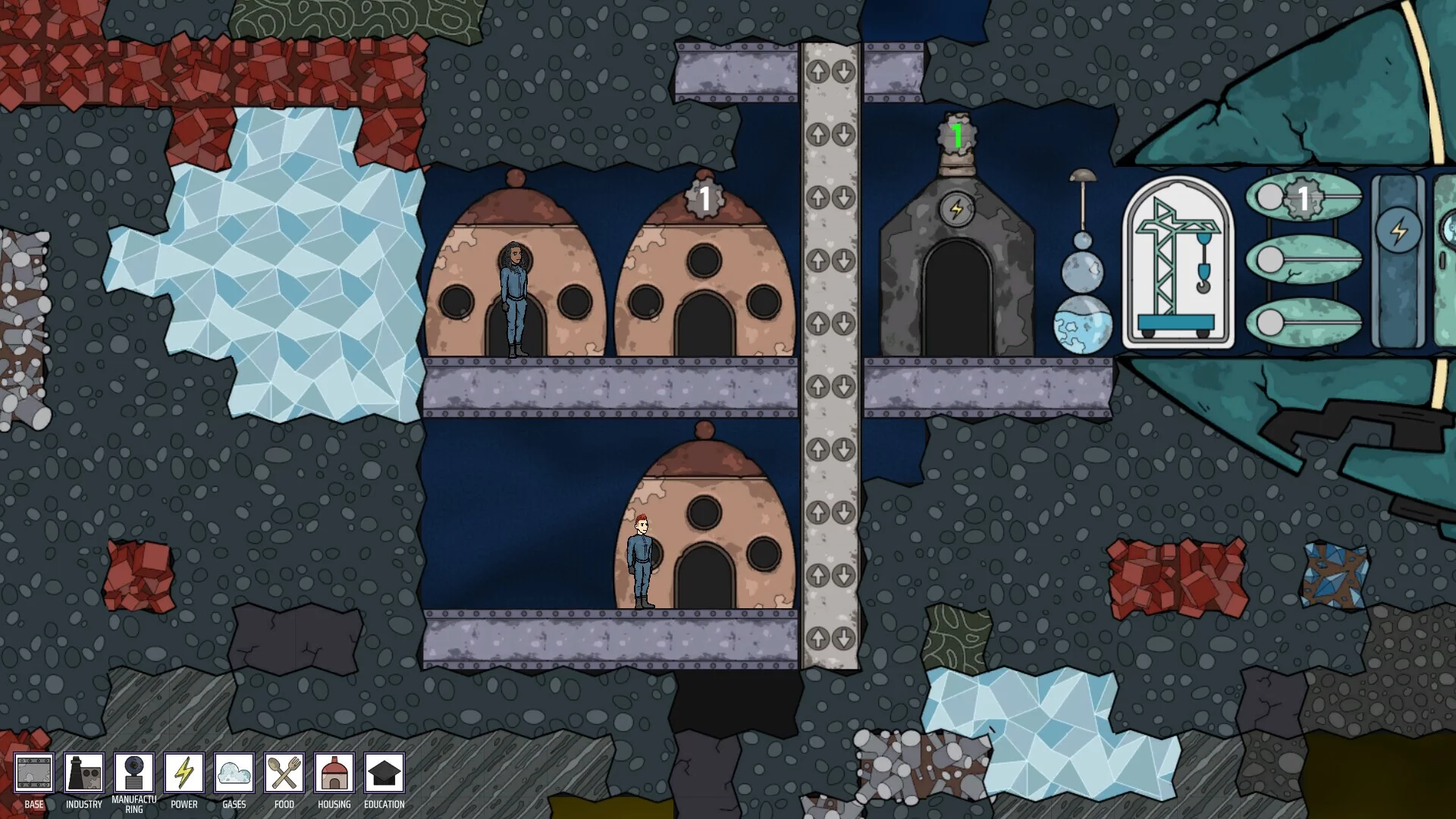 Изображение игры: ExoColony: Planet Survival