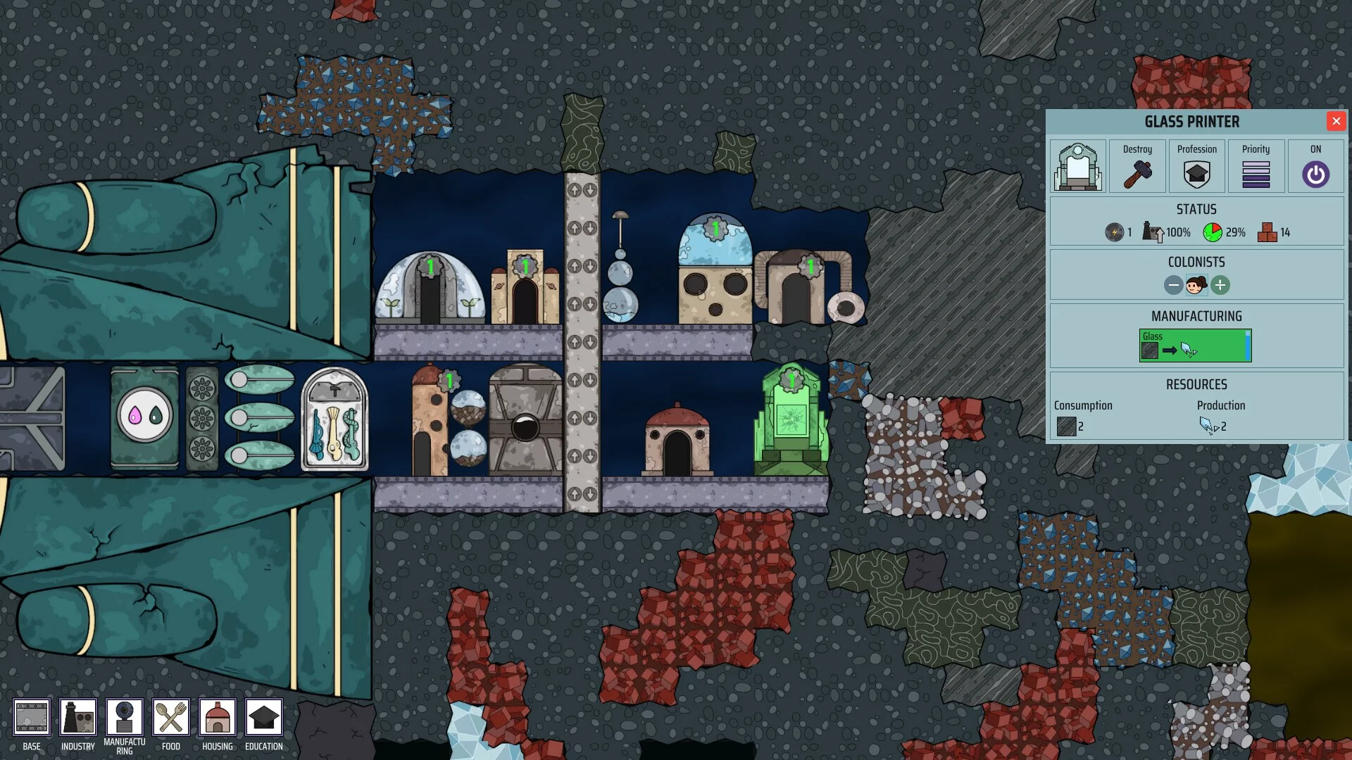 Изображение игры: ExoColony: Planet Survival