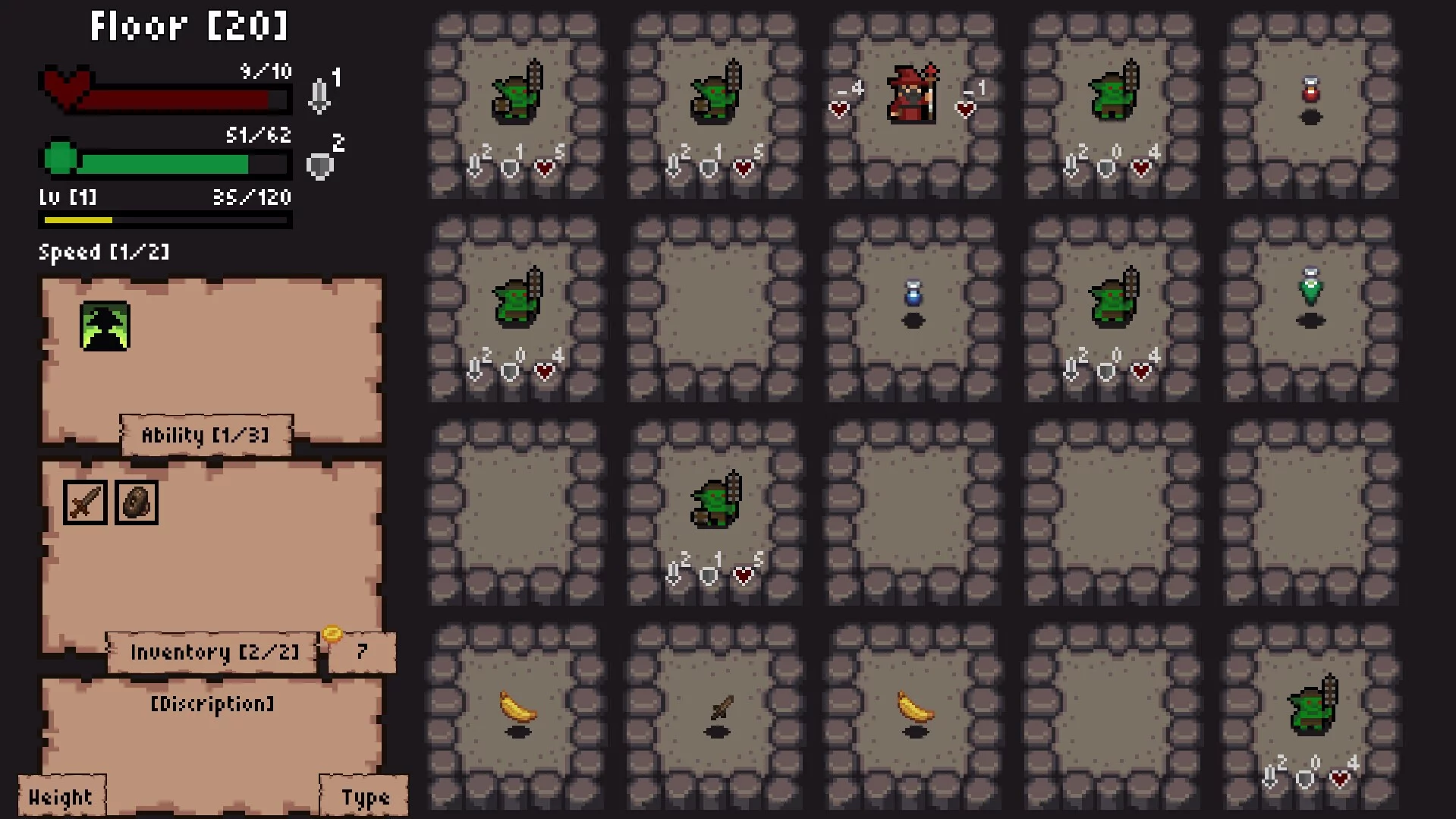 Изображение игры: Deep in the Dungeon