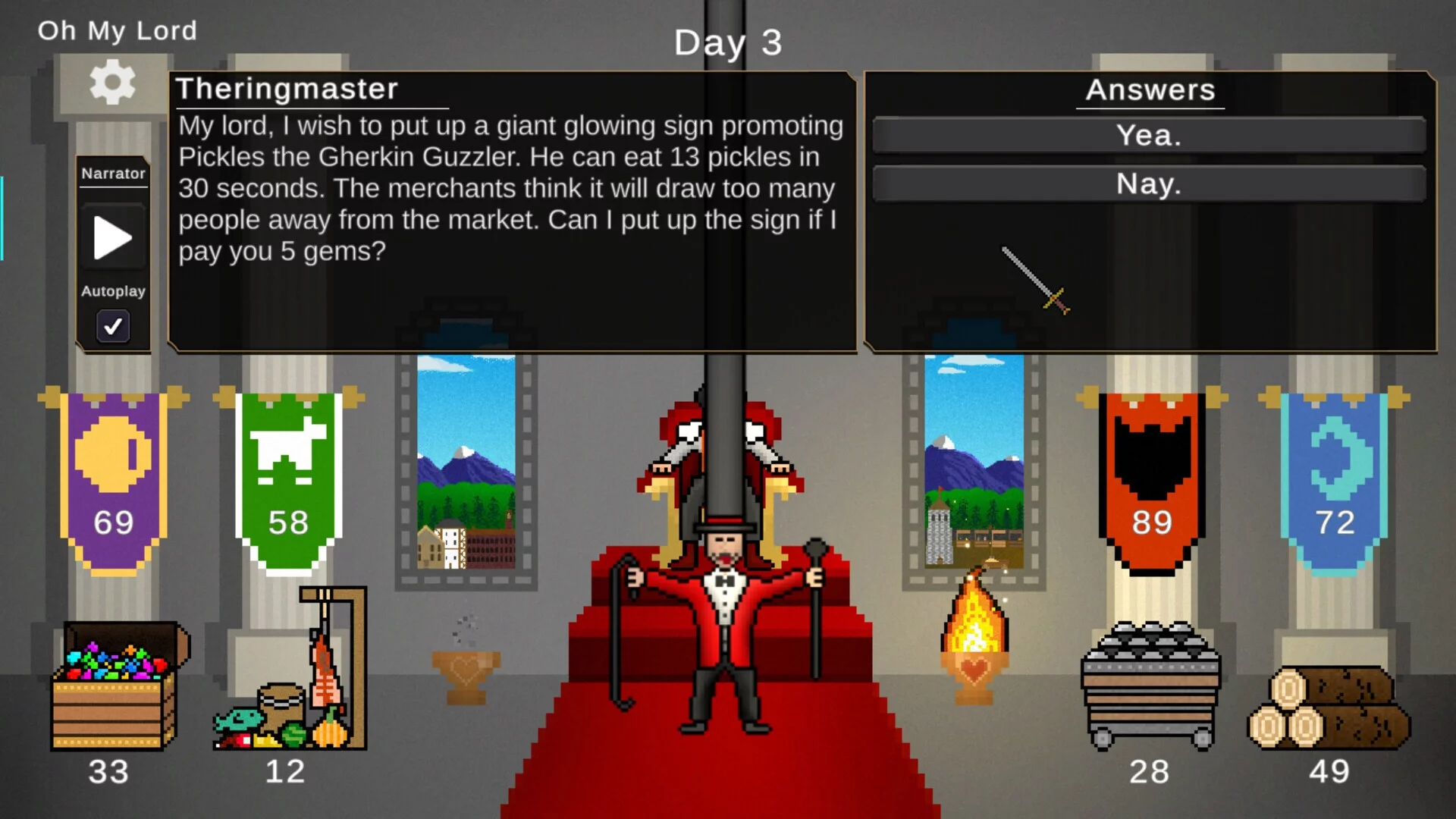 Изображение игры: Oh My Lord