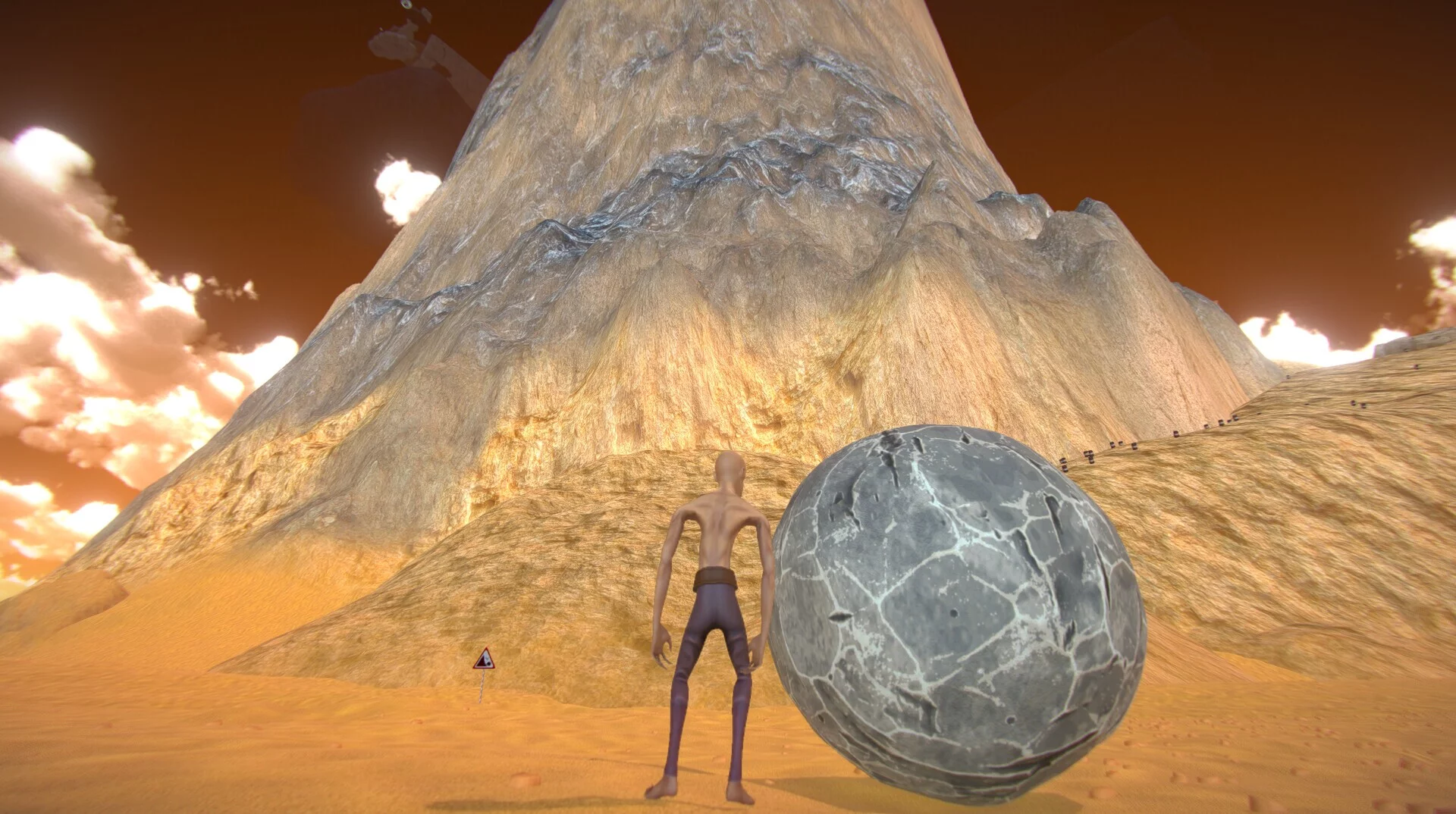 Изображение игры: Pushing It! With Sisyphus