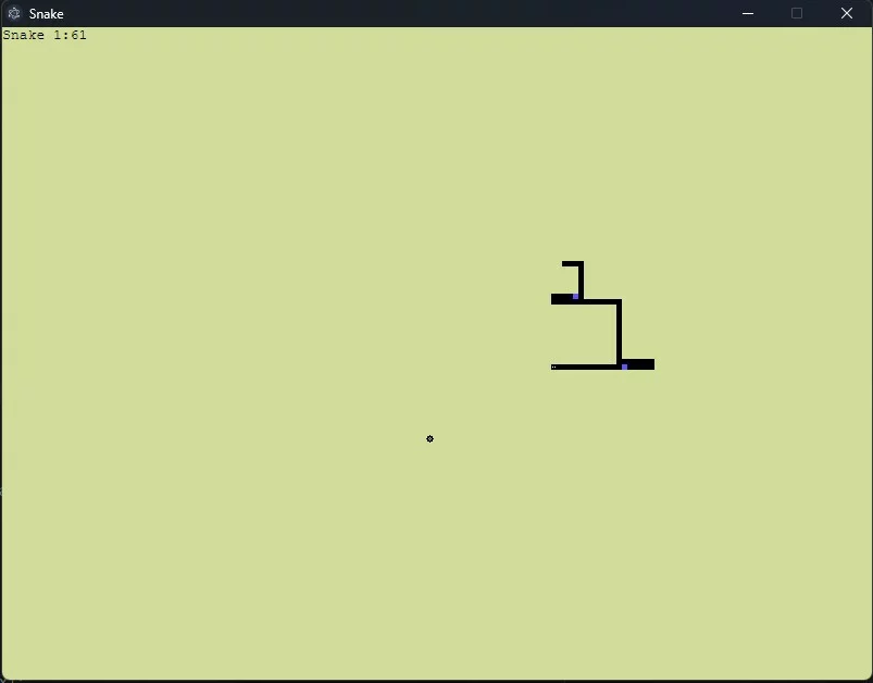Изображение игры: Simply Snake