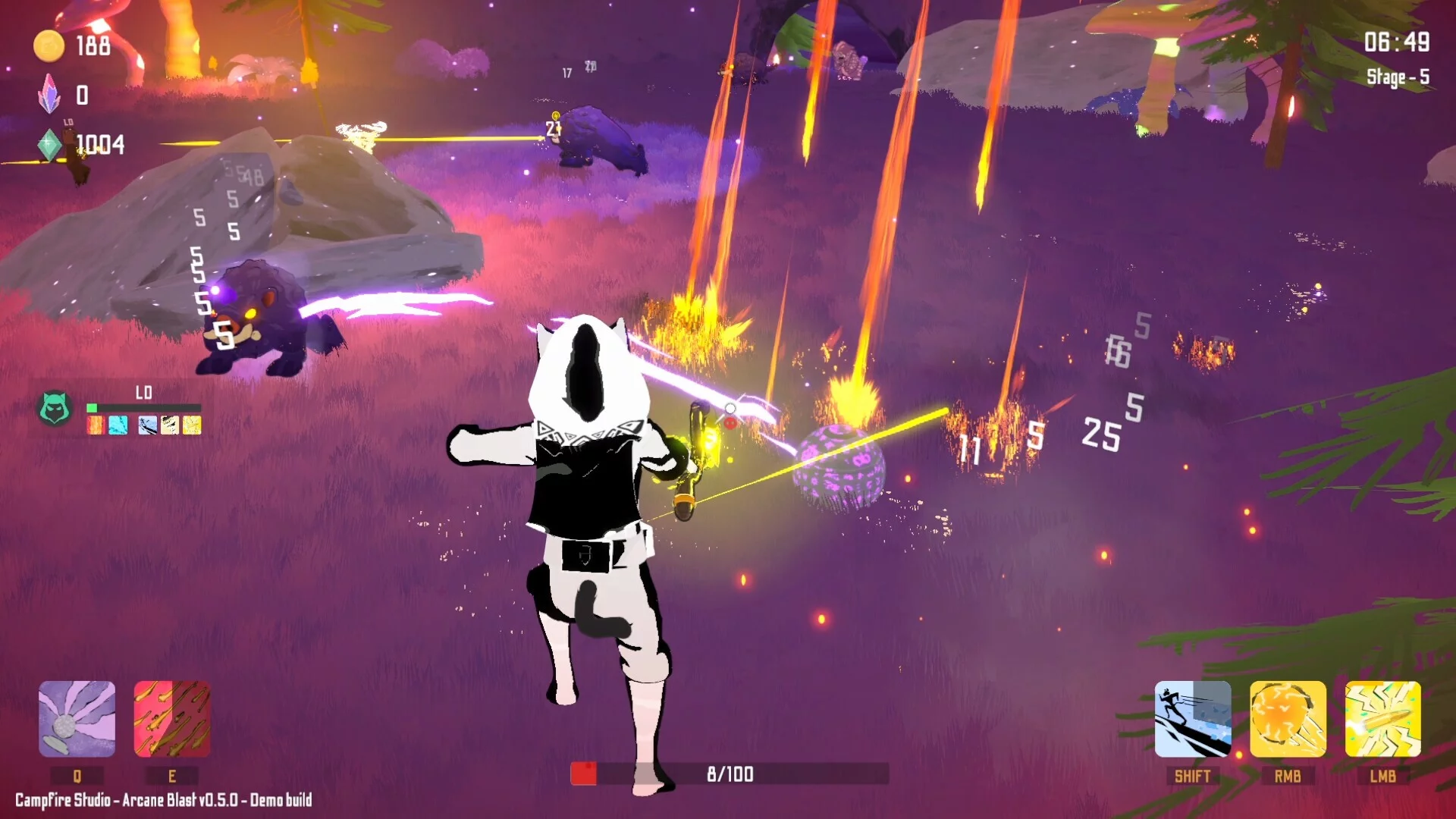 Изображение игры: Arcane Blast