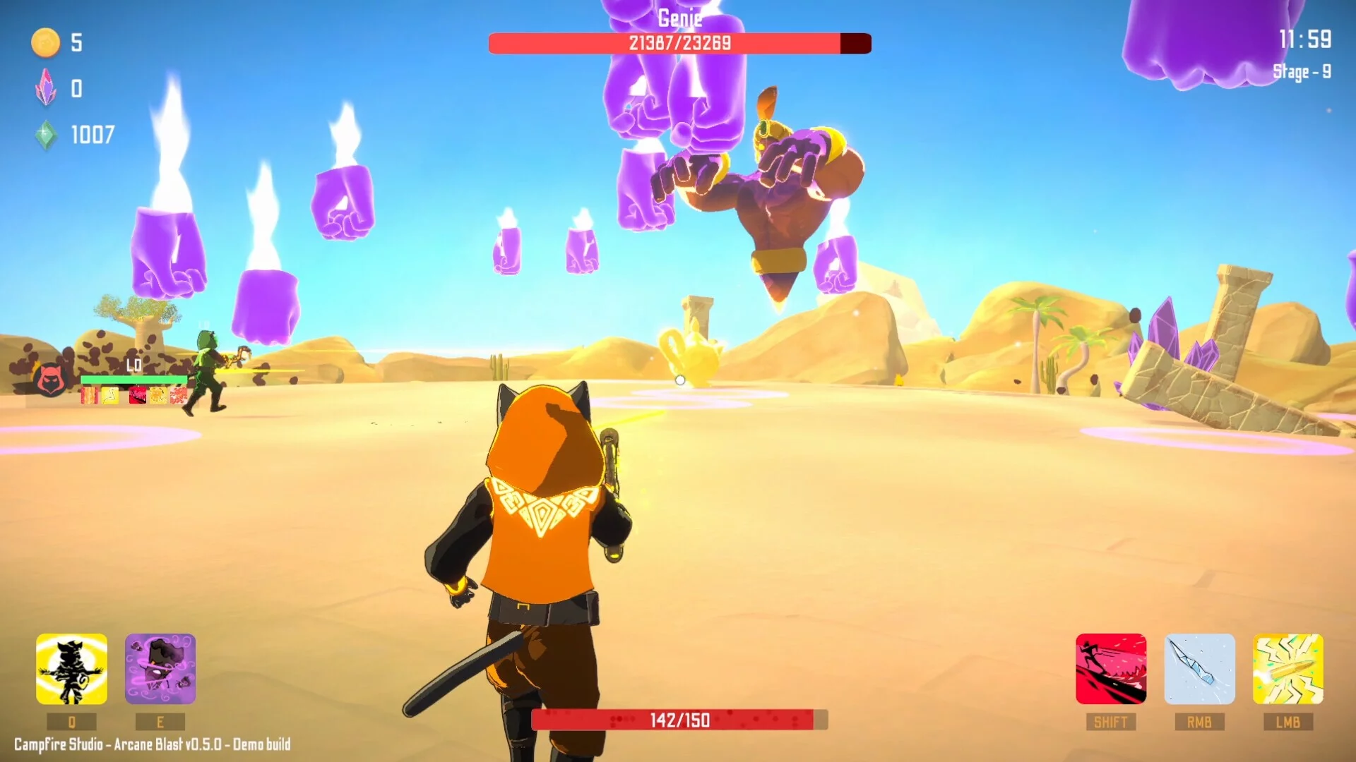 Изображение игры: Arcane Blast