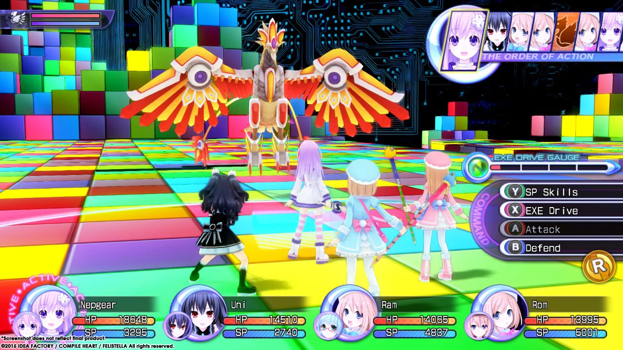 Изображение игры: Hyperdimension Neptunia Re ; Birth2 Sisters Generation