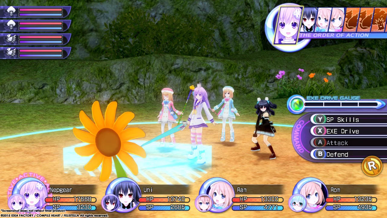Изображение игры: Hyperdimension Neptunia Re ; Birth2 Sisters Generation
