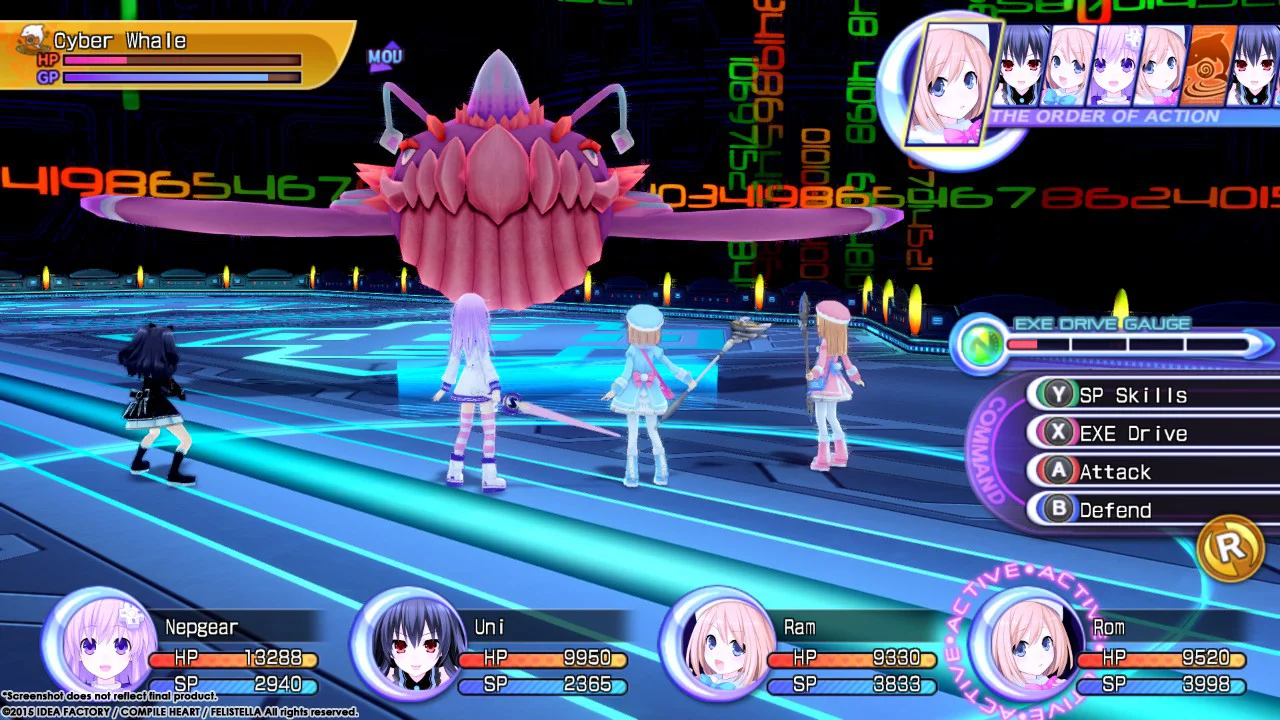 Изображение игры: Hyperdimension Neptunia Re ; Birth2 Sisters Generation