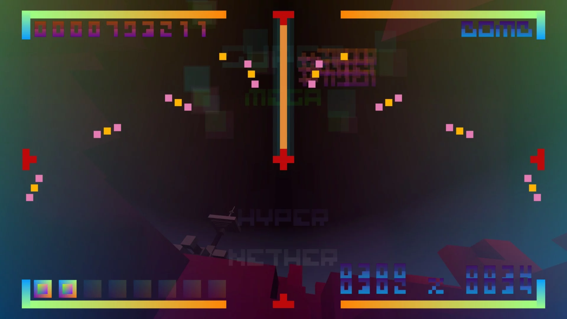 Изображение игры: BIT.TRIP CORE
