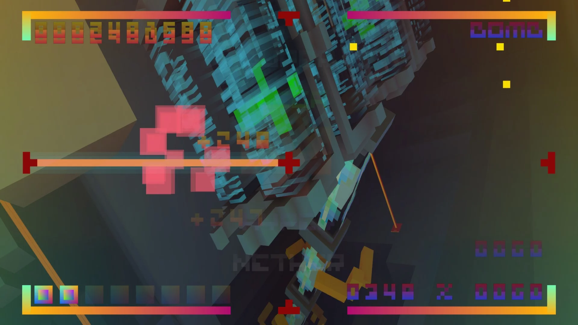 Изображение игры: BIT.TRIP CORE