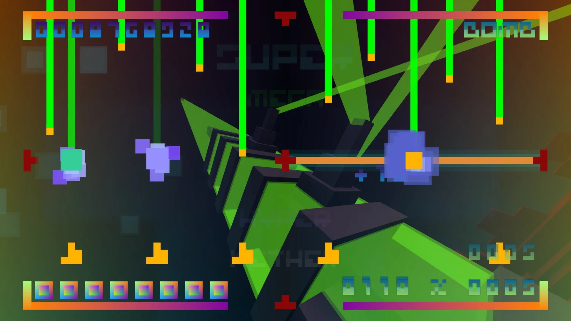 Изображение игры: BIT.TRIP CORE