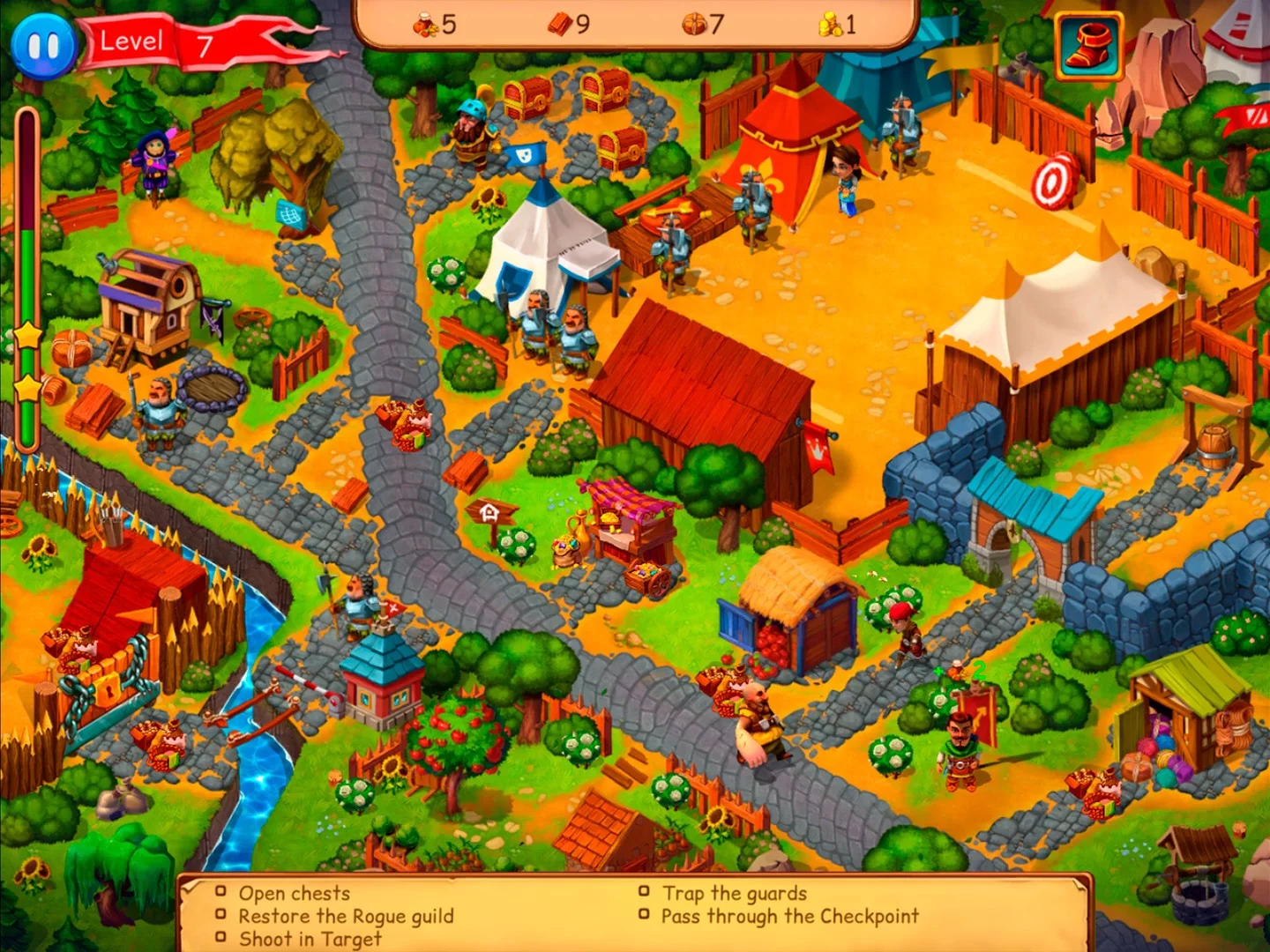 Изображение игры: Robin Hood: Country Heroes