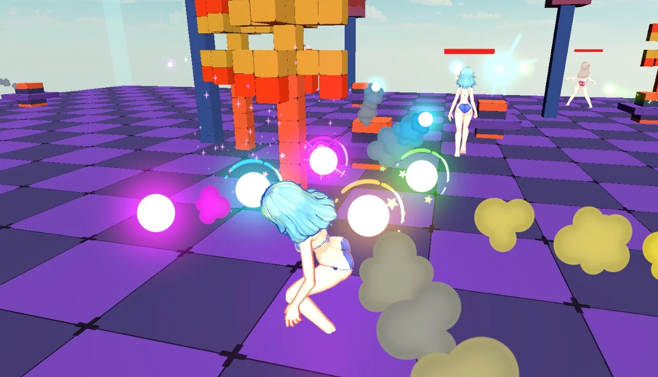 Изображение игры: Chaos in the harem