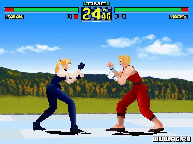 Изображение игры: Virtua Fighter PC