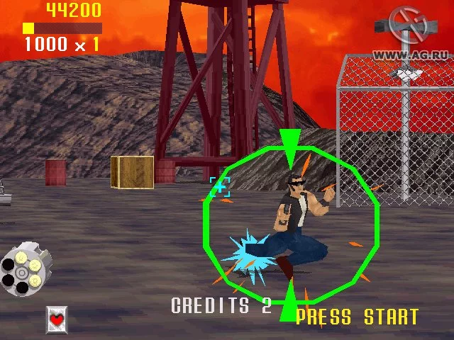 Изображение игры: Virtua Cop (Virtua Squad)