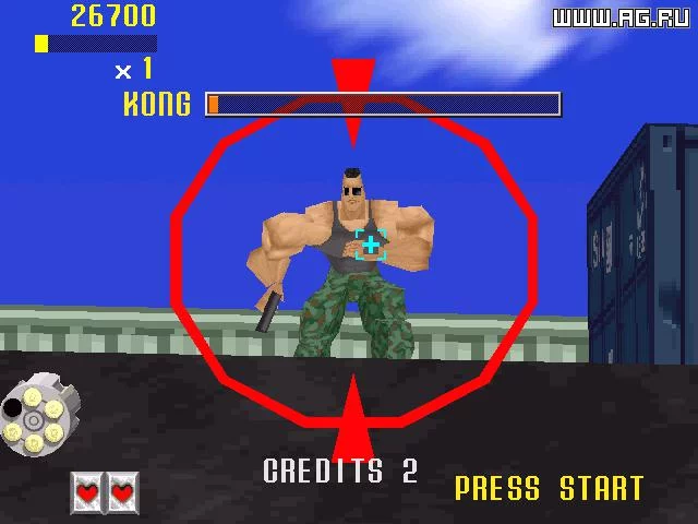 Изображение игры: Virtua Cop (Virtua Squad)