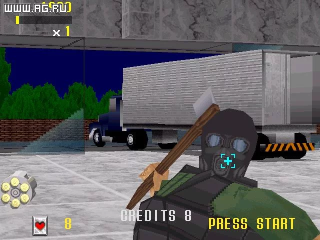 Изображение игры: Virtua Cop (Virtua Squad)