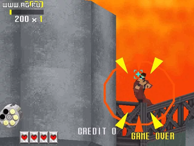 Изображение игры: Virtua Cop (Virtua Squad)