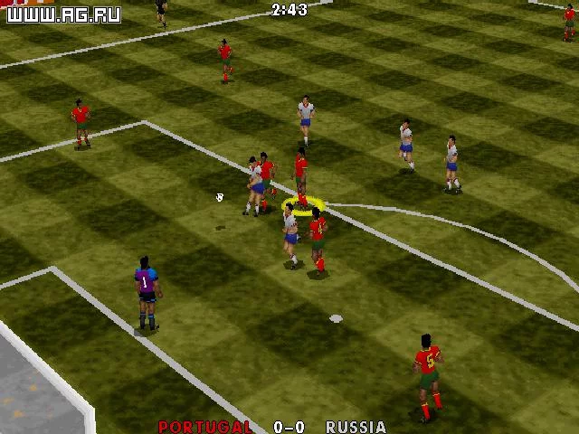 Изображение игры: Actua Soccer