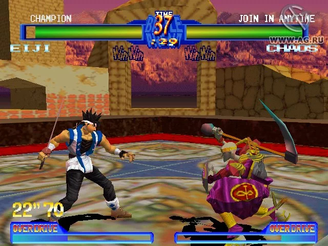 Изображение игры: Battle Arena Toshinden 2