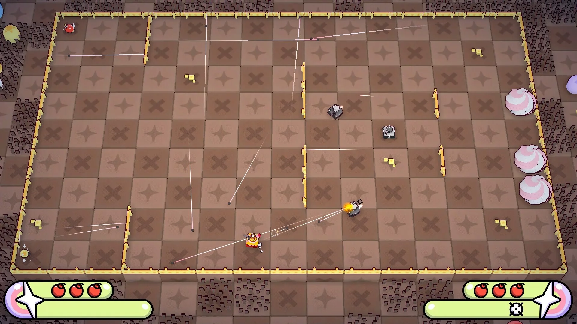Изображение игры: Sugar Tanks Arena