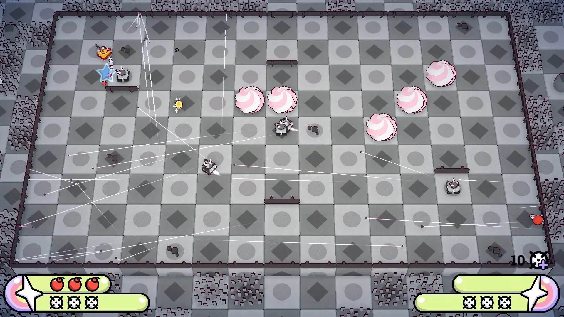 Изображение игры: Sugar Tanks Arena