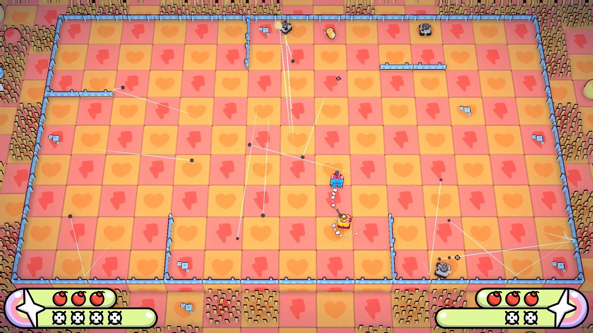 Изображение игры: Sugar Tanks Arena