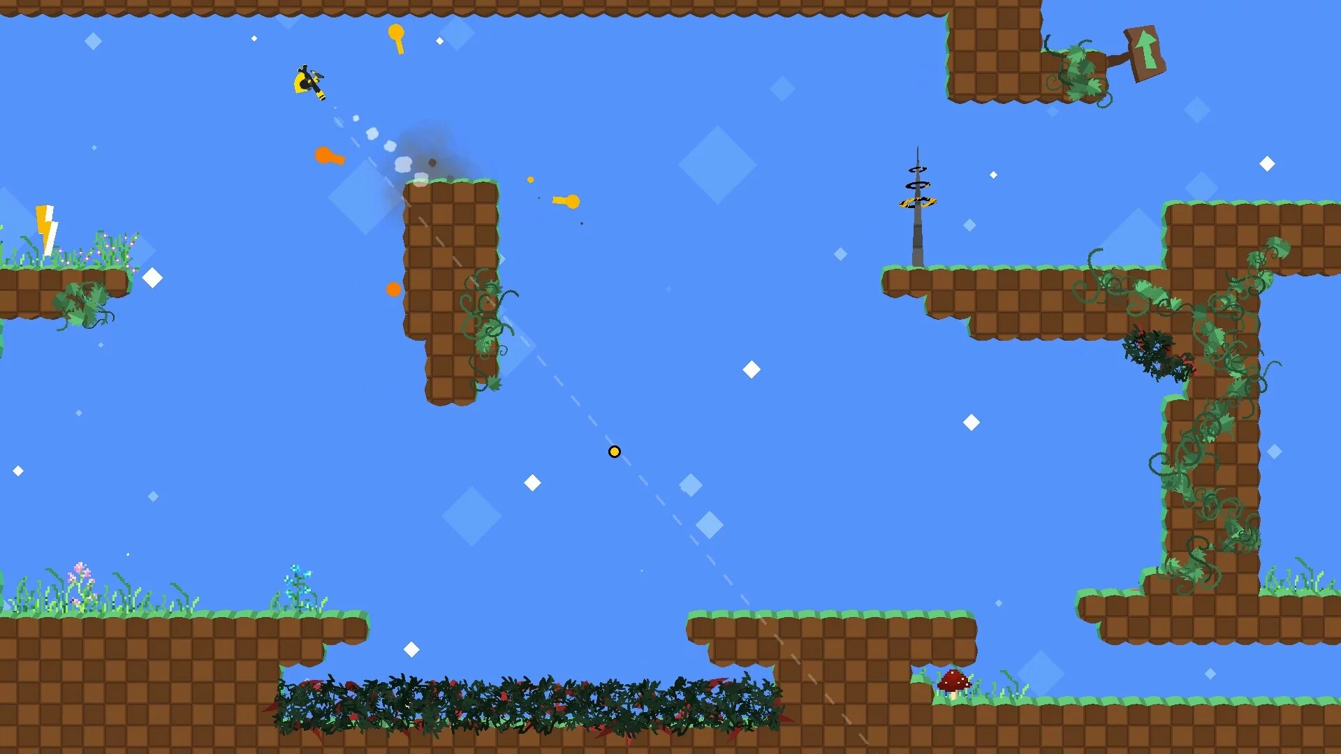 Изображение игры: Thunder Jumper