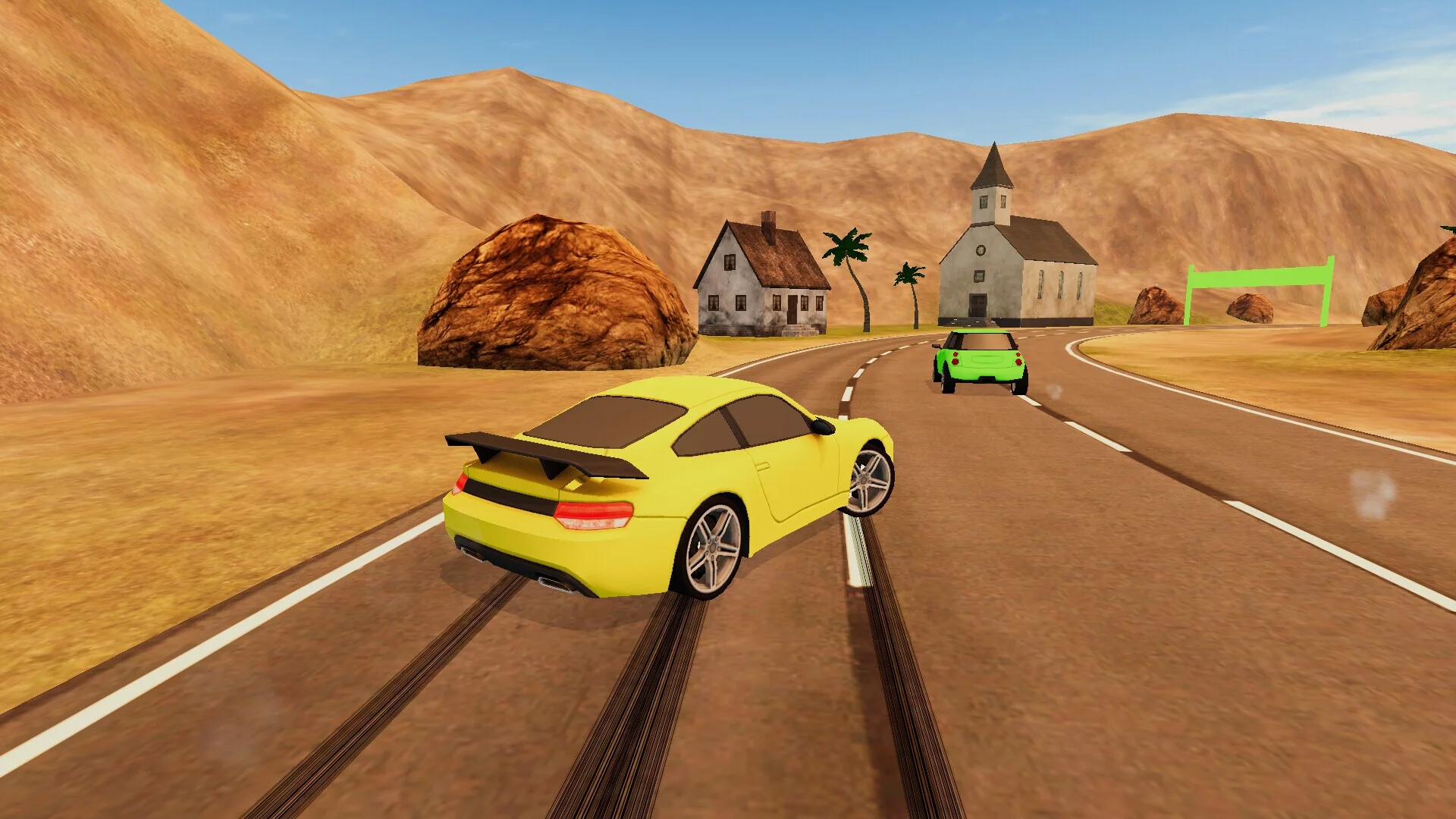 Изображение игры: Traffic Race 3D 2
