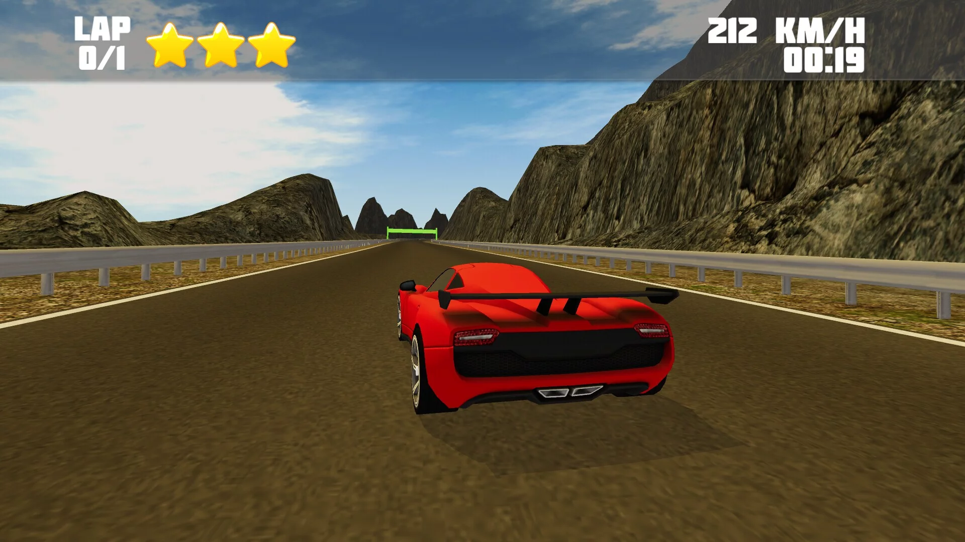 Изображение игры: Traffic Race 3D 2
