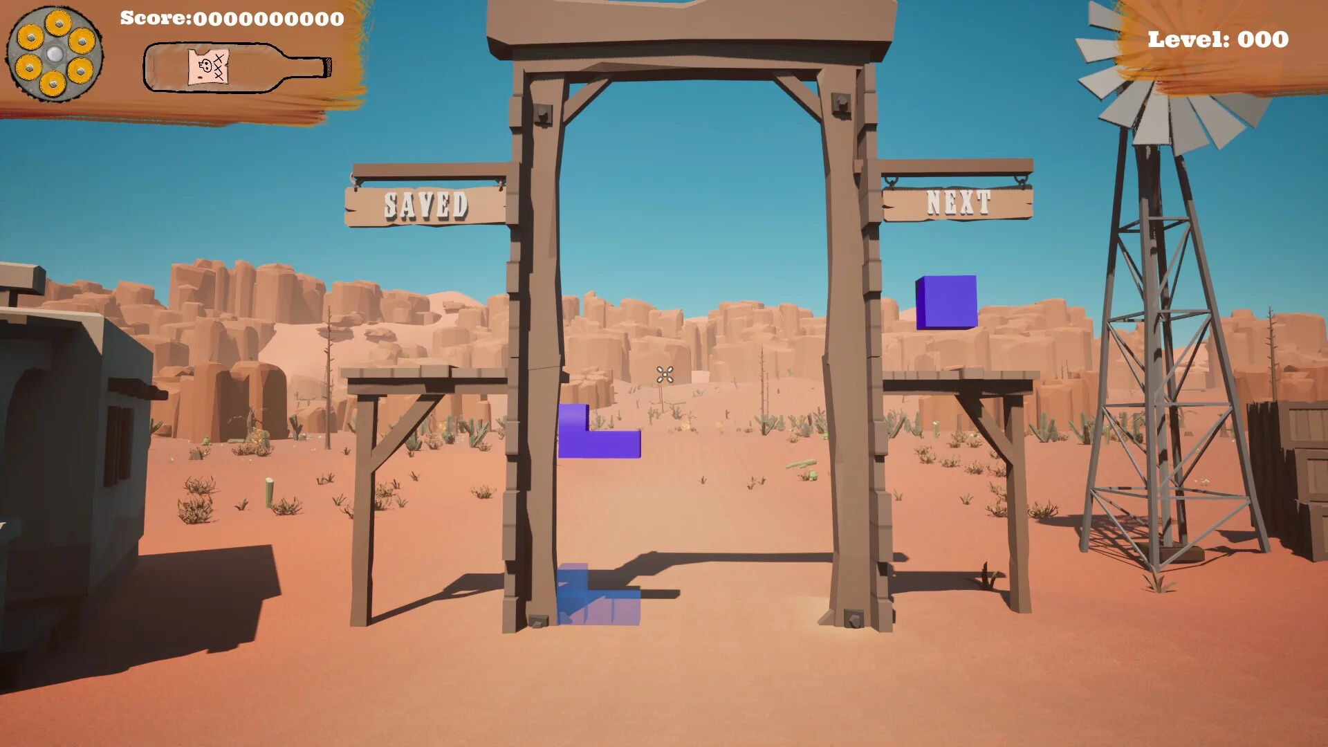 Изображение игры: Guntris