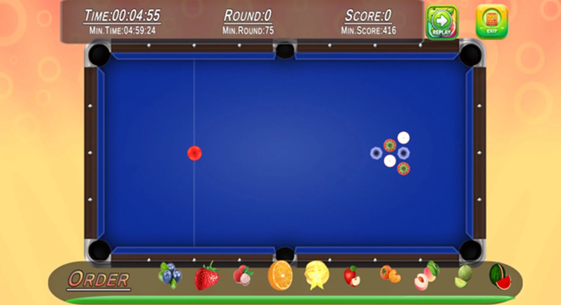 Изображение игры: Fruit Pool Explosive