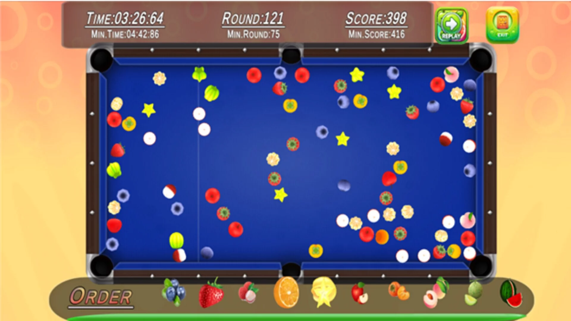 Изображение игры: Fruit Pool Explosive