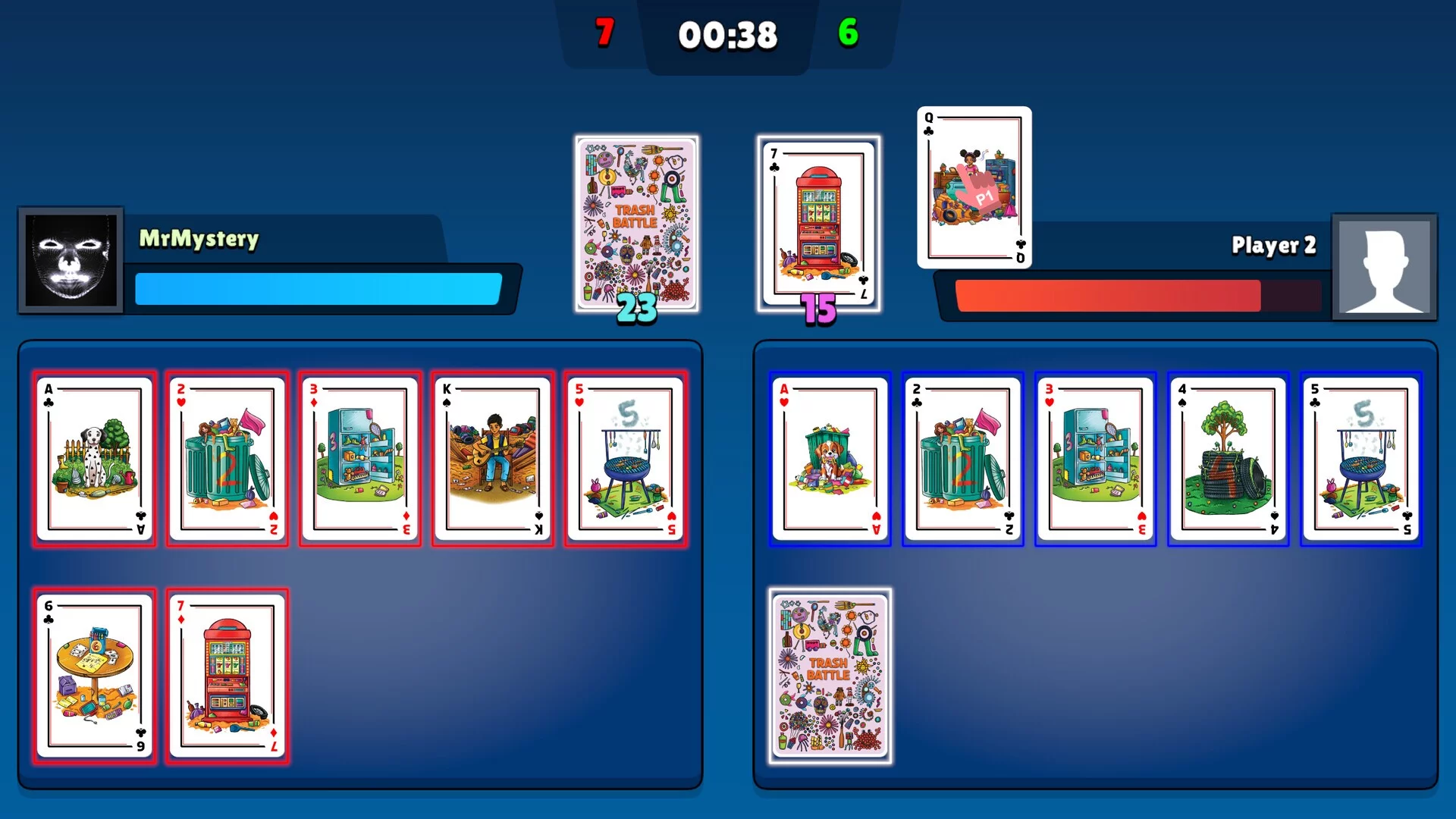 Изображение игры: Trash Battle