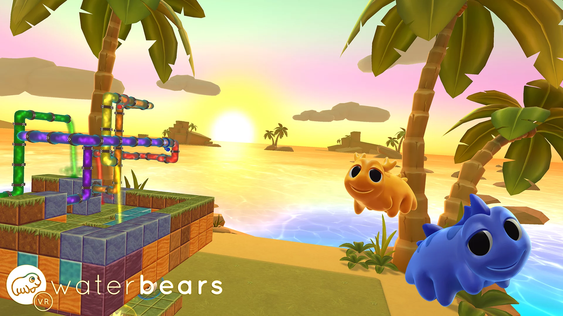 Изображение игры: Water Bears VR