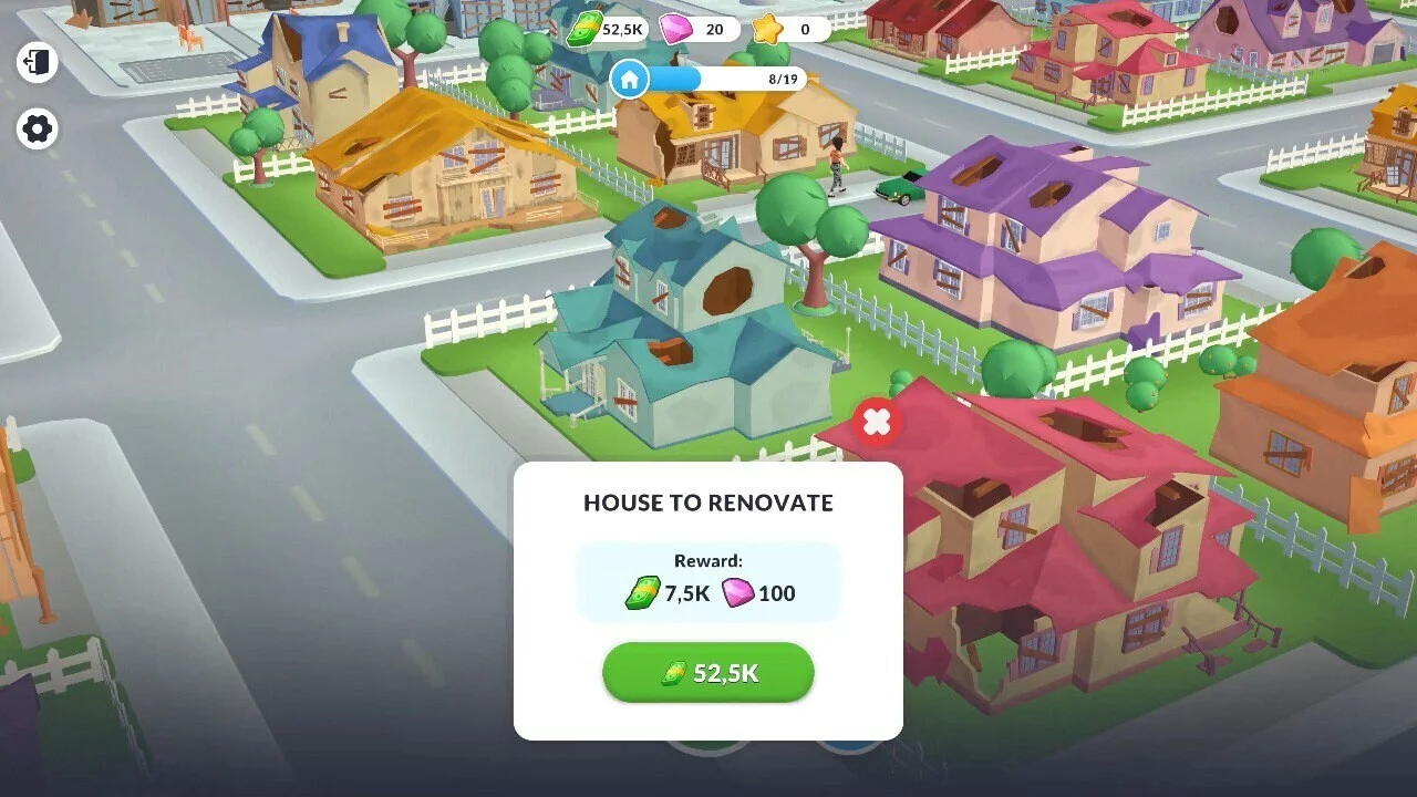 Изображение игры: Mansion Restorator