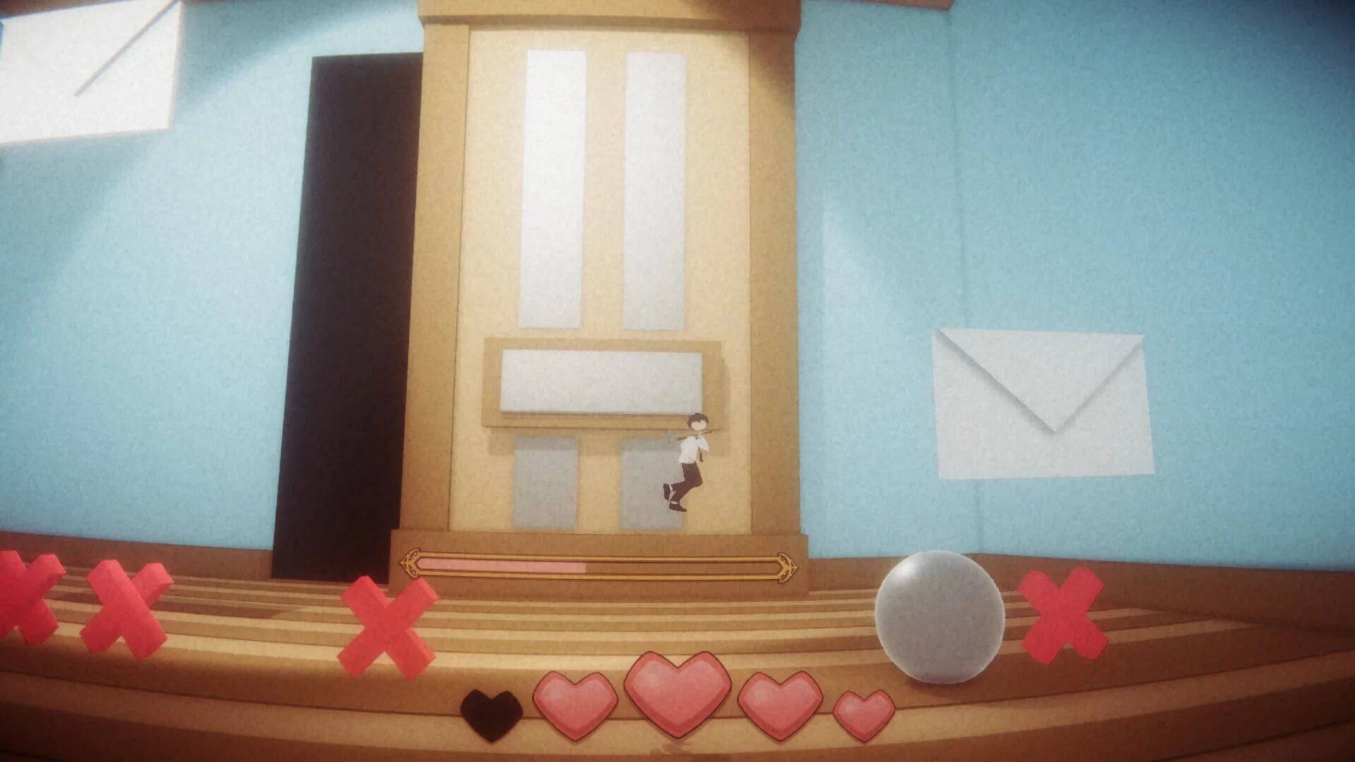 Изображение игры: Shattered Dreams: that one time when all my applications got rejected, so I started my own company. My life became an idle / clicker game where I must increase all incremental values and squeeze my em