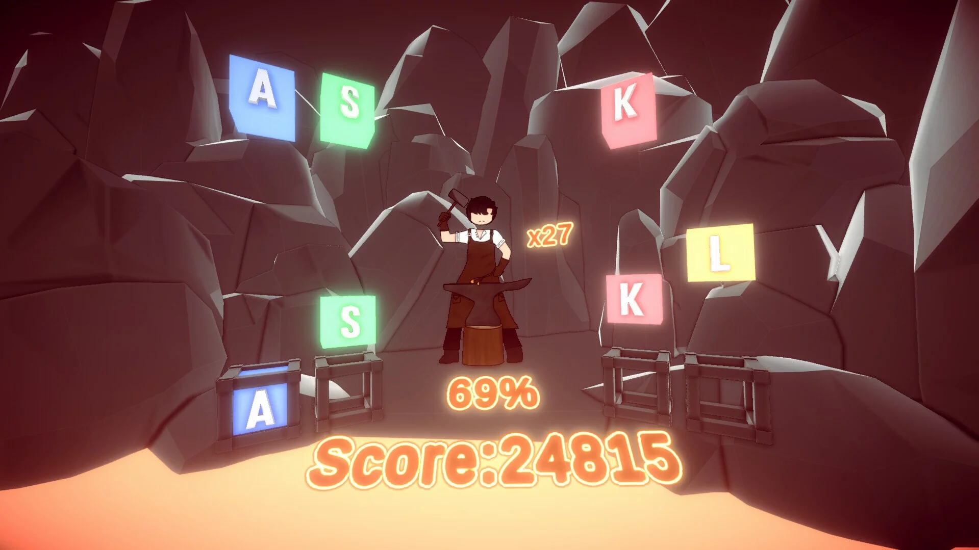 Изображение игры: Shattered Dreams: that one time when all my applications got rejected, so I started my own company. My life became an idle / clicker game where I must increase all incremental values and squeeze my em