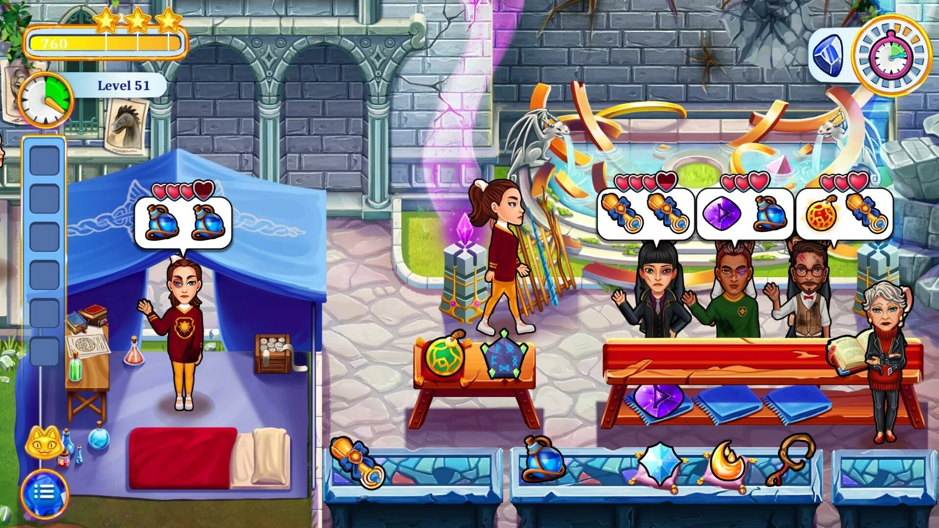 Изображение игры: Arcane Arts: Sorcerer's Quest