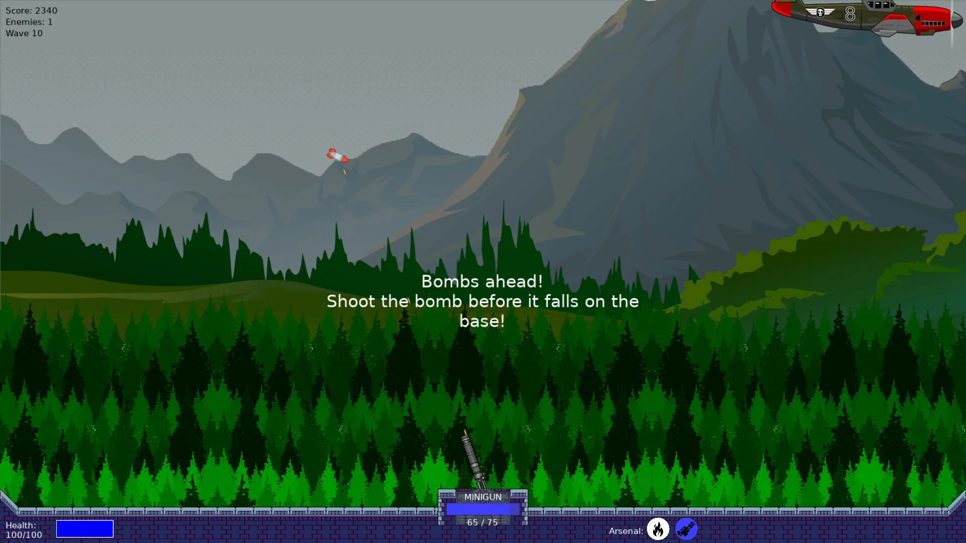 Изображение игры: Paratroopers Raid