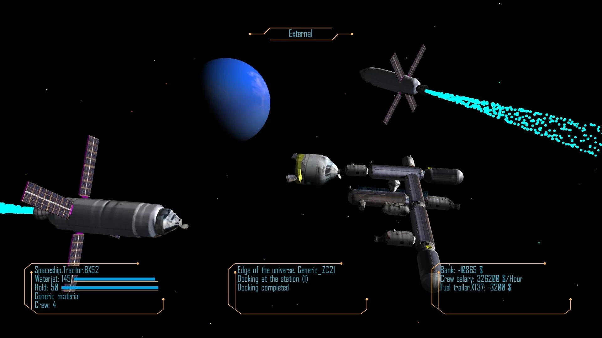 Изображение игры: STARS COMMANDER